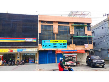 Disewakan Ruko Gandeng 3lantai di Jl. Riau - Pekanbaru