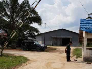 DISEWA GUDANG Uk.14 x 80 m2 BAGAN BESAR KOTA DUMAI