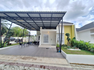 DIJUAL RUMAH CLUSTER BARU DENGAN KAWASAN TERBAIK LOKASI HANGTUAH-PEKANBARU