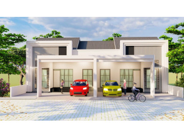 DIJUAL RUMAH CLUSTER CANTIK LUAS DI JL. DELIMA - PEKANBARU