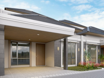 Dijual Rumah Cluster Baru di Parit Indah