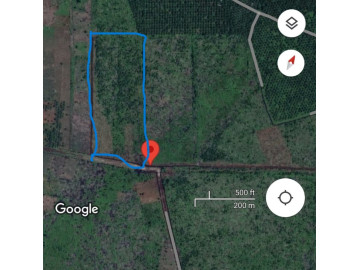 DIJUAL TANAH 2HEKTAR LOKASI JALAN UKA-PEKANBARU