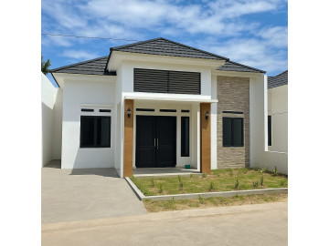 DIJUAL RUMAH BARU SEMI CLUSTER TYPE 56 LOKASI DEKAT PANAM - PEKANBARU