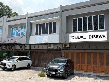 DIJUAL / DISEWA RUKO 2LT 1 UNIT JL.JENDRAL SUDIRMAN