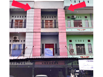 DIJUAL Ruko 3 Lantai di Rumbai - Pekanbaru
