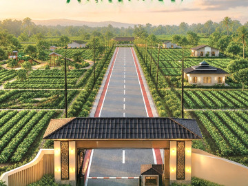 DIJUAL TANAH KAPLING PRODUKTIF CLUSTER BERBAGAI FASILITAS LOKASI KULIM-PEKANBARU