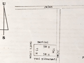 Dijual Tanah 2 Kavling di Jl. Fajar 1