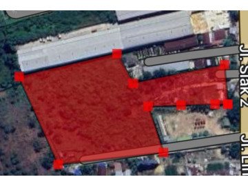 DIJUAL SEBIDANG TANAH LOKASI TEPI JALAN BESAR JL. SIAK 2 / PALAS - PEKANBARU