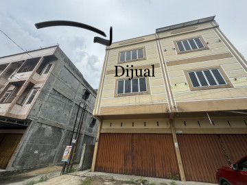 DIJUAL RUKO 3 LT JL.HARAPAN RAYA UJUNG