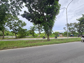 DIJUAL SEBIDANG TANAH LOKASI TEPI JALAN SM AMIN - PEKANBARU