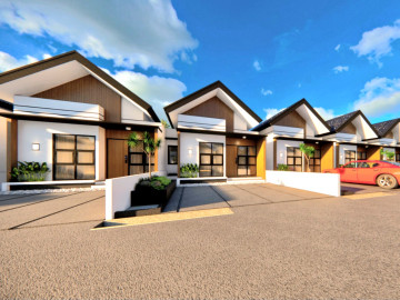 DIJUAL RUMAH CLUSTER BARU HUNIAN EXSLUSIVE KONSEP EUROPA LOKASI JALAN SIALANG SAKTI - PEKANBARU