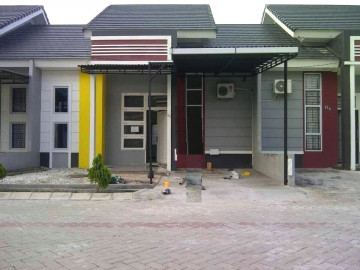 Dijual rumah cluster tengah kota lokasi Panam