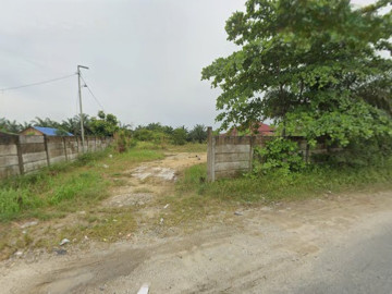 DIJUAL SEBIDANG TANAH KERAS LOKASI LINTAS SUMATERA KM 18 KULIM-PEKANBARU
