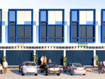 DIJUAL 3 UNIT RUKO BARU 2 LANTAI LOKASI JL.KARTAMA - PEKANBARU