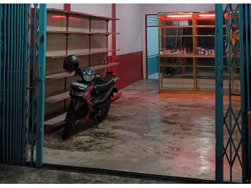 Di jual dan sewakan ruko tepi jalan 4 lantai jalan Hasanudin kota Bengkalis