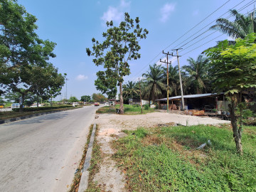 DIJUAL SEBIDANG TANAH LOKASI TEPI JALAN DEKAT TERMINAL AKAP/AIR HITAM-PEKANBARU