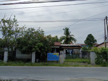Dijual Tanah dan Rumah Lokasi Strategis Tengah Kota dan Posisi Hook Jln. Wonosari /Sudirman Pekanbaru