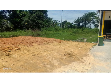 Di Jual Sebidang tanah lokasi Muarah Fajar Jalan Yos Sudarso sebelum gerbang Tol Duri Dumai