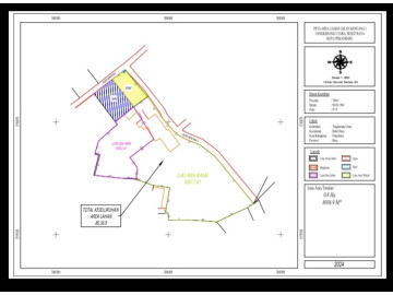 DIJUAL TANAH JL SAKUNTALA  HARAPAN RAYA