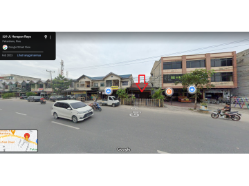 Dijual / Disewakan Ruko 1lt lokasi Jl. Harapan Raya - Pekanbaru