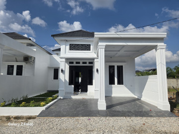 DIJUAL RUMAH BARU CLUSTER TIPE 66 JL.SIMPANG TIGA