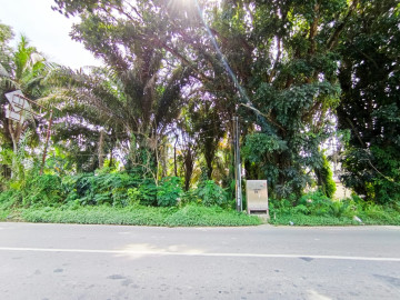 DI JUAL TANAH LOKASI TEPI JALAN BESAR JL HARAPAN RAYA UJUNG