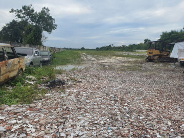 DIJUAL TANAH KERAS SUDAH PAGAR KELILING TEPI JALAN BESAR JL. SOEKARNO HATTA - PEKANBARU