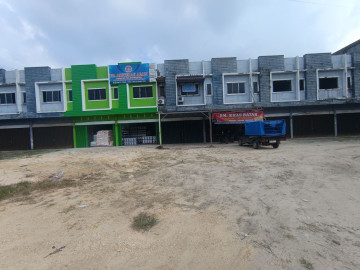 DIJUAL RUKO 2LT LOKASI TEPI JALAN BESAR PASIR PUTIH KM 6