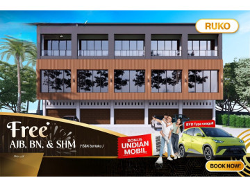 DIJUAL RUKO  JL.HANGTUAH (150 m DARI PASAR SAIL)