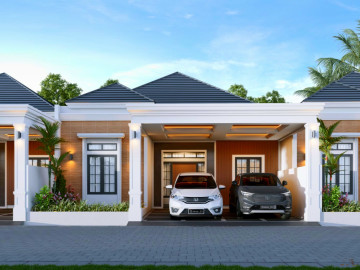 DIJUAL RUMAH BARU CLUSTER LOKASI JALAN ANGGREK PARIT INDAH - PEKANBARU