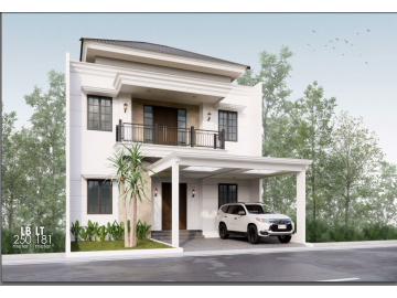 DIJUAL RUMAH CLUSTER MEWAH 2 LANTAI LOKASI JL. PEMUDA - PEKANBARU