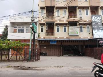 Dijual / disewakan ruko gandeng 4lt di Jl. Kulim dekat SPBU - Pekanbaru
